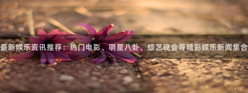 最新娱乐资讯推荐：热门电影、明星八卦、综