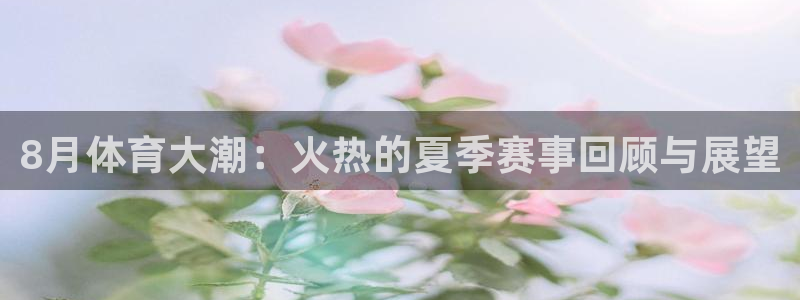 8月体育大潮：火热的夏季赛事回顾与展望